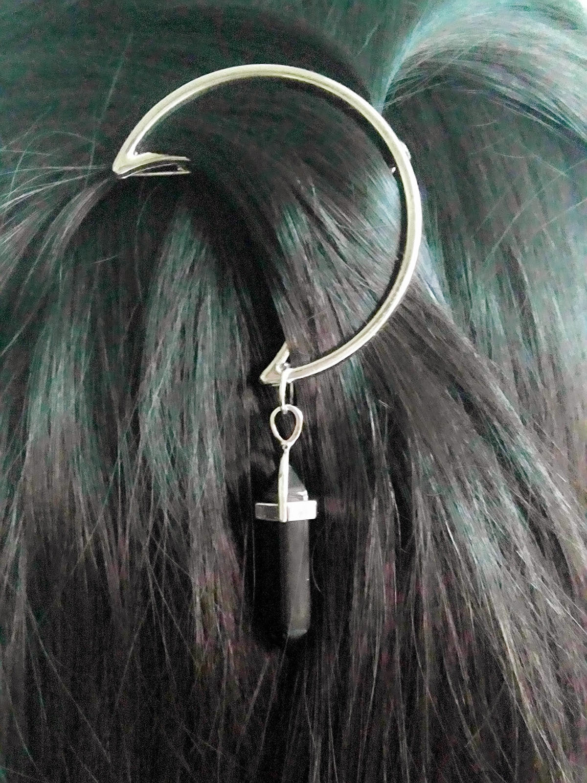 Moon hexagonal hairpin - 𝓢𝓱𝓸𝓹𝓵𝓮𝓬𝔂