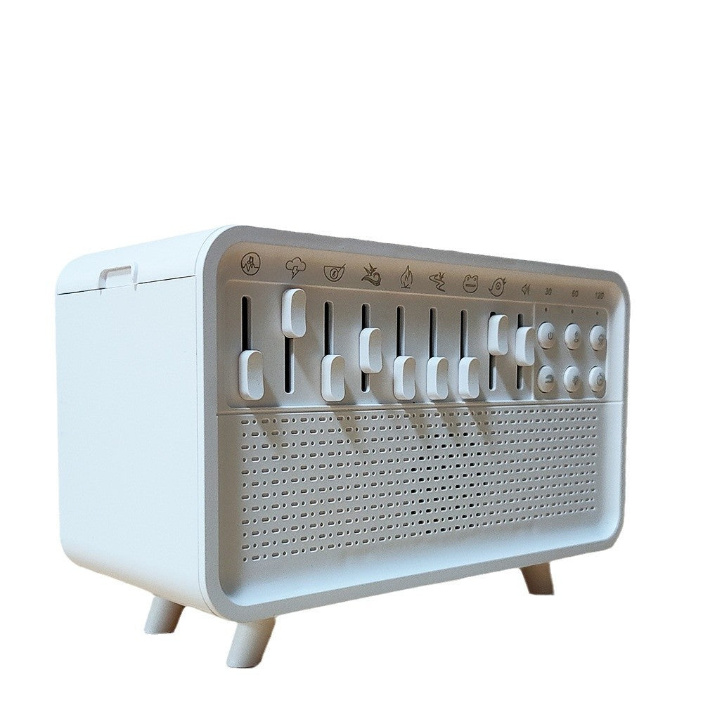 3 In 1 Bluetooth Speaker White Noise Sleep Night Light Humidifier All-in-one Machine Free Combination Of 8 Group Nature Sound - 𝓢𝓱𝓸𝓹𝓵𝓮𝓬𝔂