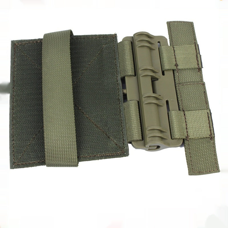 Tactical Vest Universal Modification Fast Tunnel Response Slide Fastener