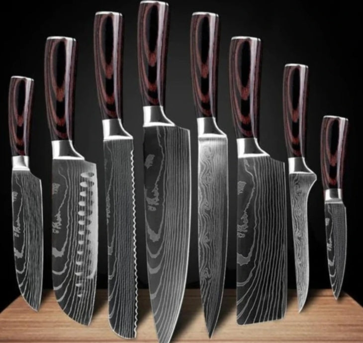 Carpenter's Special Set 6-piece Set 8-piece Set Knife Chef Knife Kitchen Knife Cooking - 𝓢𝓱𝓸𝓹𝓵𝓮𝓬𝔂