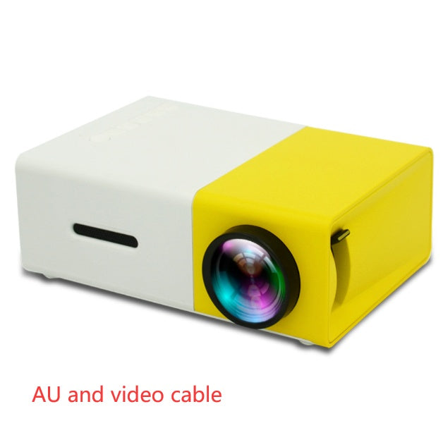 Portable Projector 3D Hd Led Home Theater Cinema HDMI-compatible Usb Audio Projector Yg300 Mini Projector - 𝓢𝓱𝓸𝓹𝓵𝓮𝓬𝔂