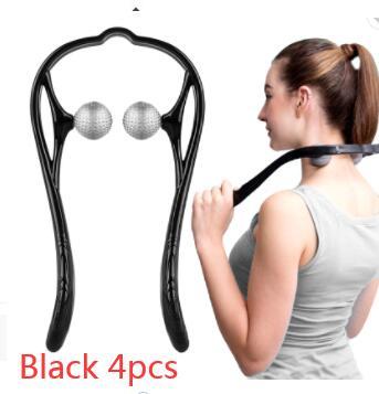 Plastic Pressure Point Therapy Neck Massageador Massagem Relieve Hand Roller Neck Massager For Neck Shoulder Trigger Point - 𝓢𝓱𝓸𝓹𝓵𝓮𝓬𝔂