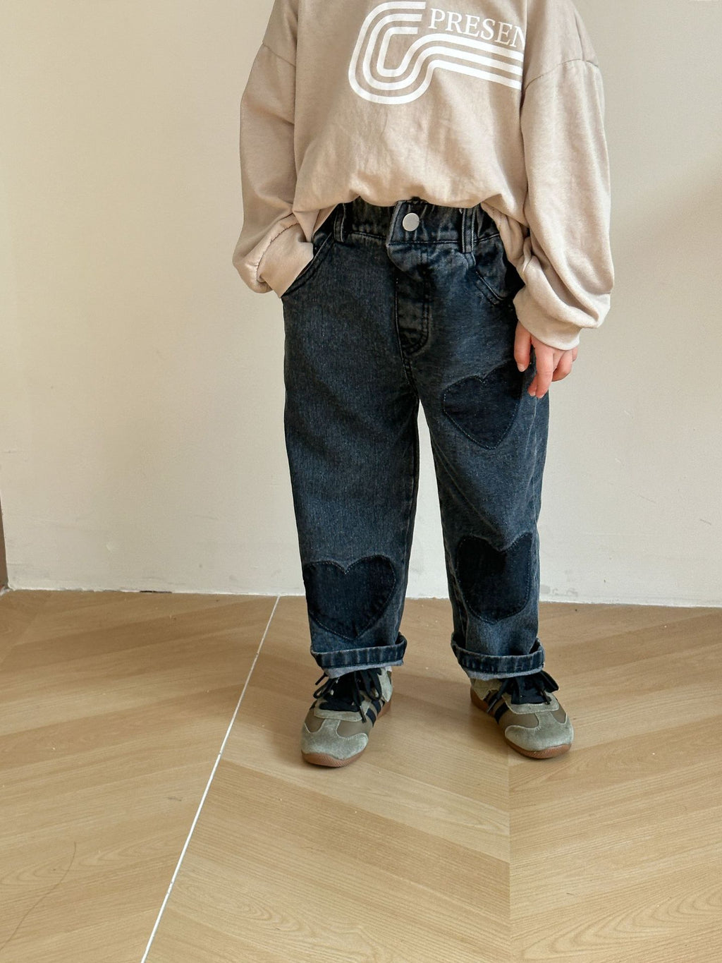 Children Soft Jeans Casual Straight Trousers - 𝓢𝓱𝓸𝓹𝓵𝓮𝓬𝔂