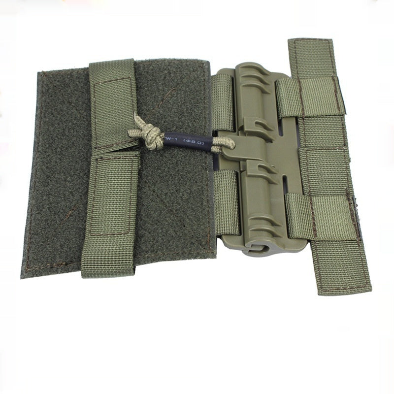 Tactical Vest Universal Modification Fast Tunnel Response Slide Fastener