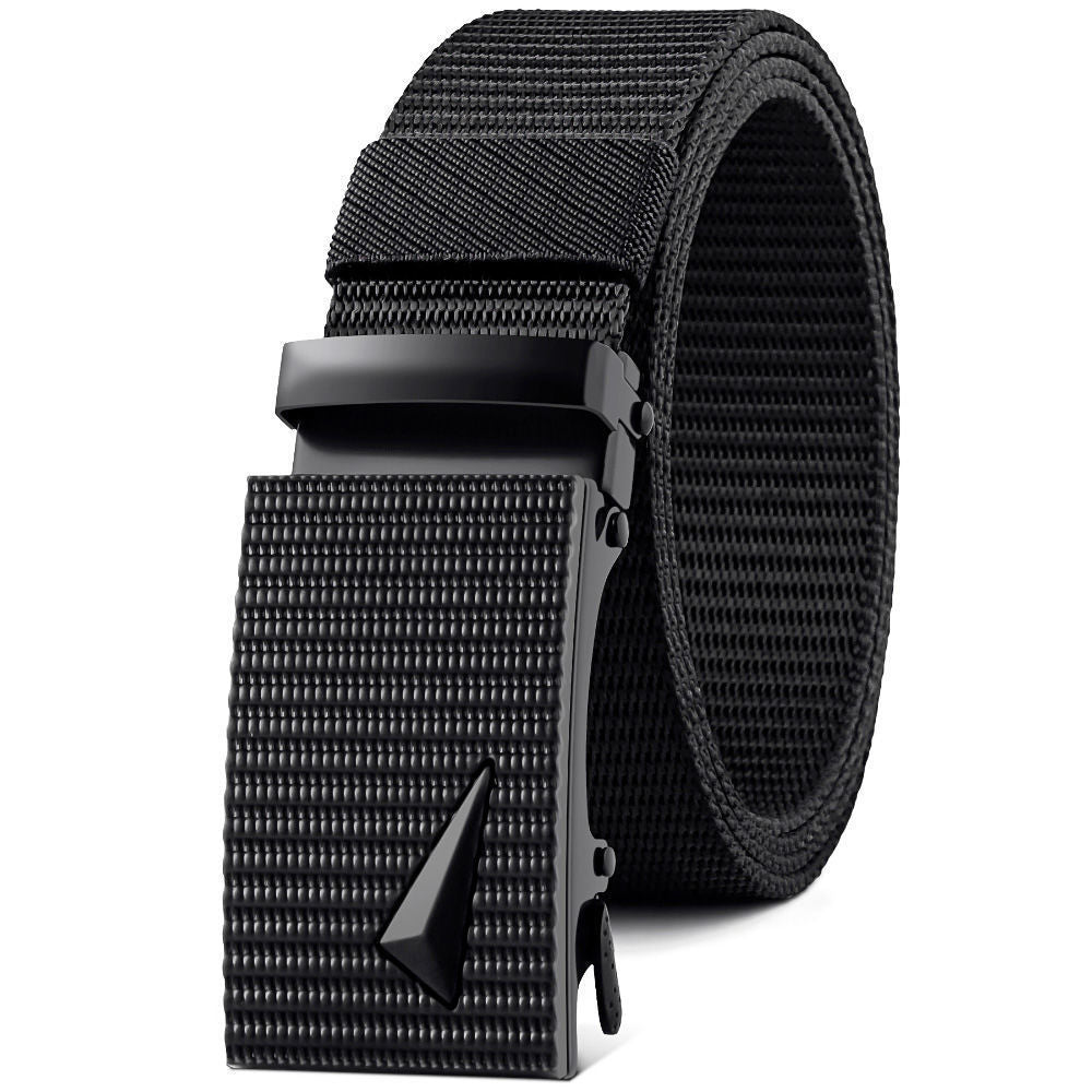 Nylon Waistband Men's Automatic Buckle Outdoor Canvas Belt - 𝓢𝓱𝓸𝓹𝓵𝓮𝓬𝔂