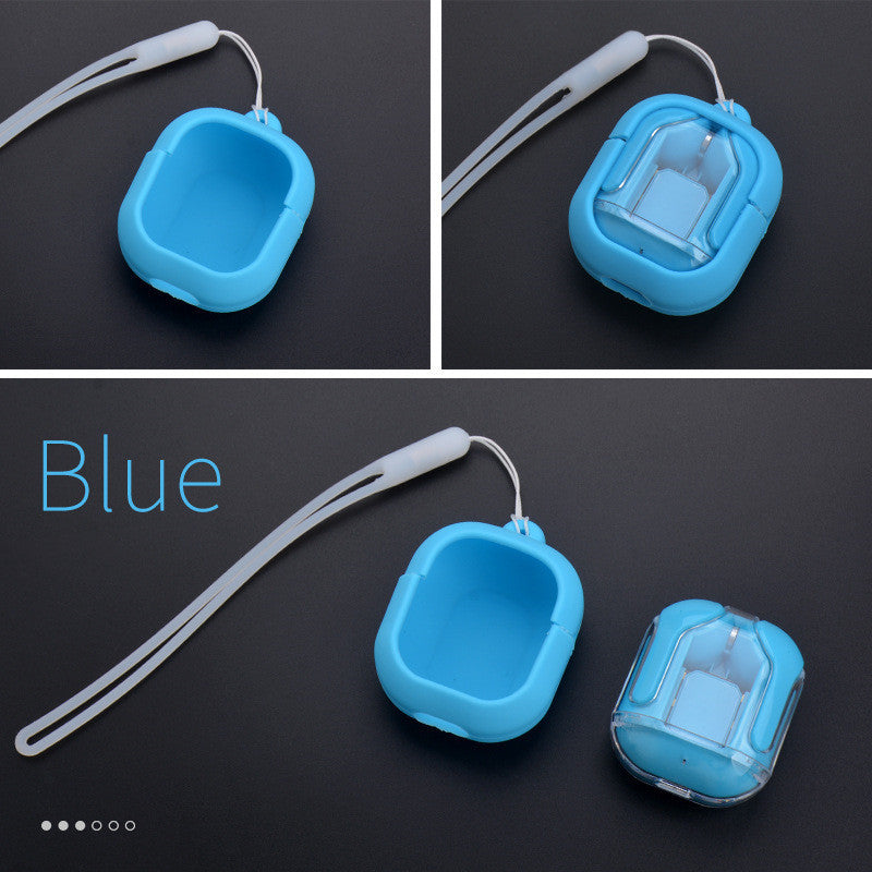 New Mini Transparent Wireless Bluetooth Headset Digital Display ENC Noise Reduction True Wireless Sports Music - 𝓢𝓱𝓸𝓹𝓵𝓮𝓬𝔂