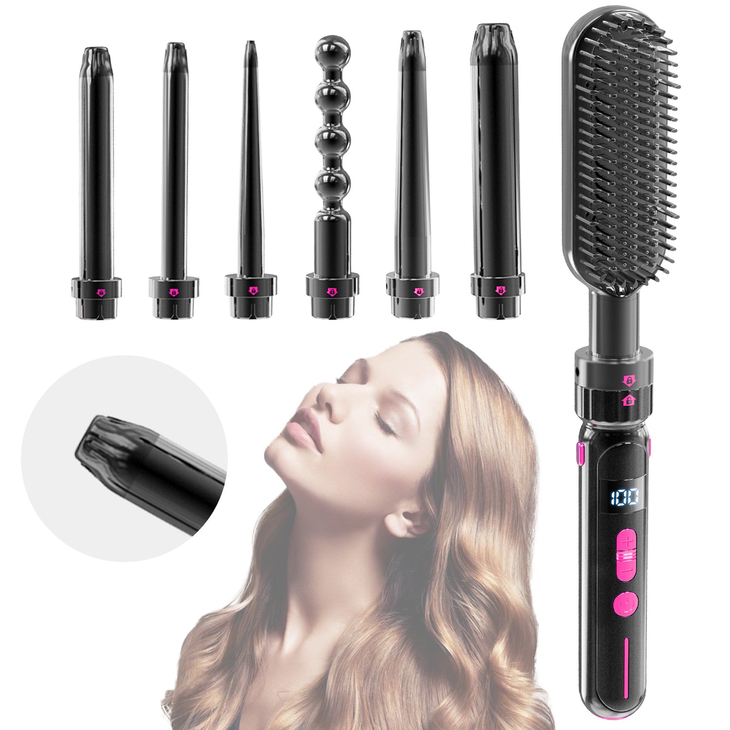 Safety Against Scalding Easy To Use Curly Hair Sticks - 𝓢𝓱𝓸𝓹𝓵𝓮𝓬𝔂