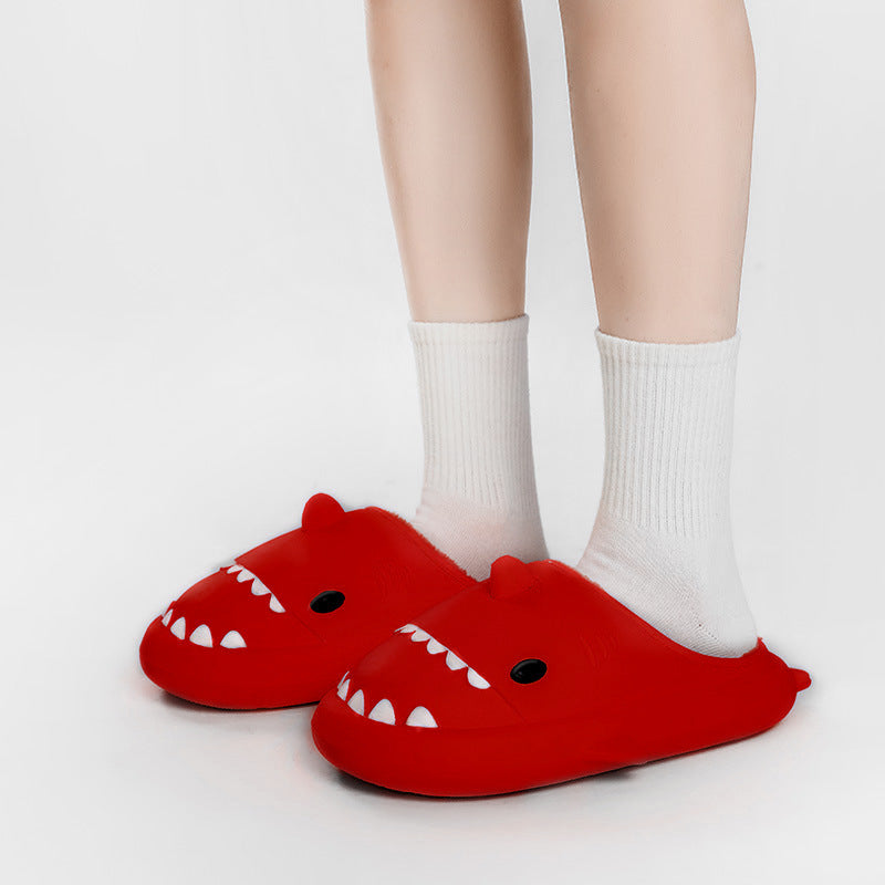 Cartoon Shark Shoes Home Slippers EVA Lovers Slippers Winter Soft Bottom Waterproof Shoes - 𝓢𝓱𝓸𝓹𝓵𝓮𝓬𝔂