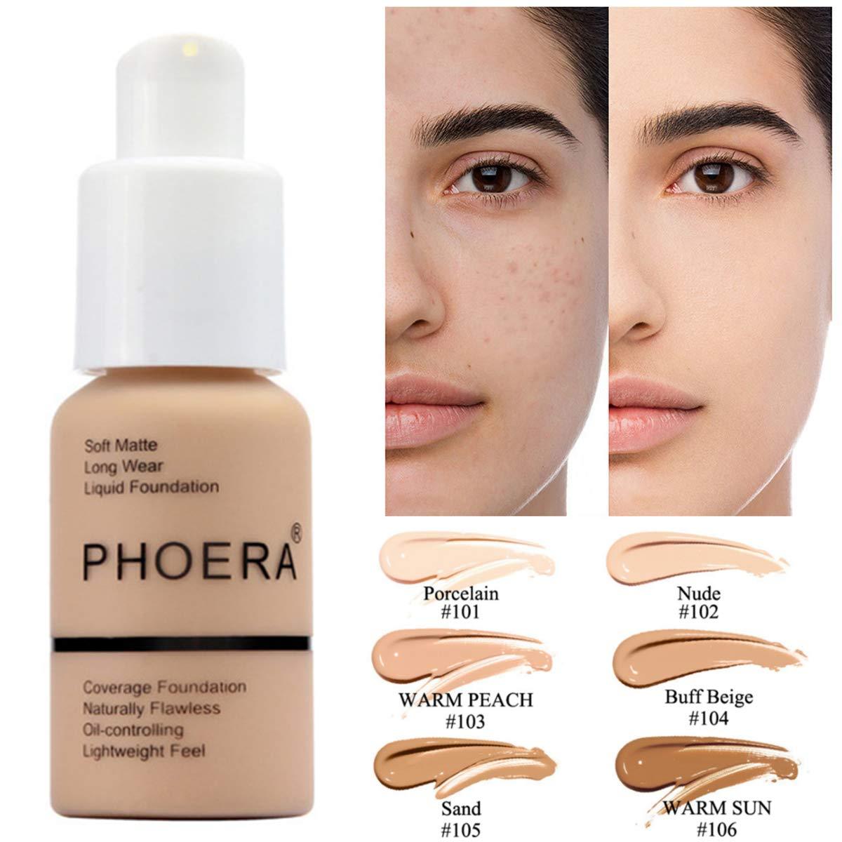 Explosive Press Type Oil Control Natural Color Matte Concealer Foundation Cream - 𝓢𝓱𝓸𝓹𝓵𝓮𝓬𝔂