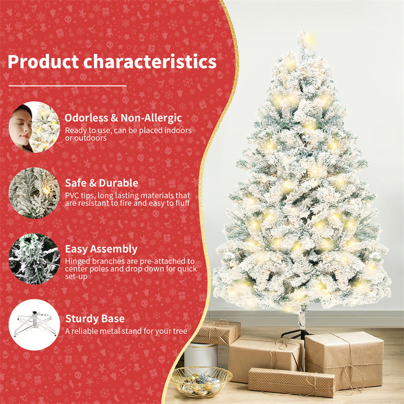Christmas Tree PVC Artificial Snow Christmas Tree Mall Window Decoration Tree Cedar Christmas Tree Christmas Decoration Supplies - 𝓢𝓱𝓸𝓹𝓵𝓮𝓬𝔂