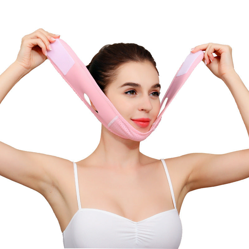 Face Slim V-Line Lift Up Mask Cheek Chin Neck Slimming Thin Belt Strap Beauty Delicate Facial Thin Face Mask Slimming Bandage - 𝓢𝓱𝓸𝓹𝓵𝓮𝓬𝔂