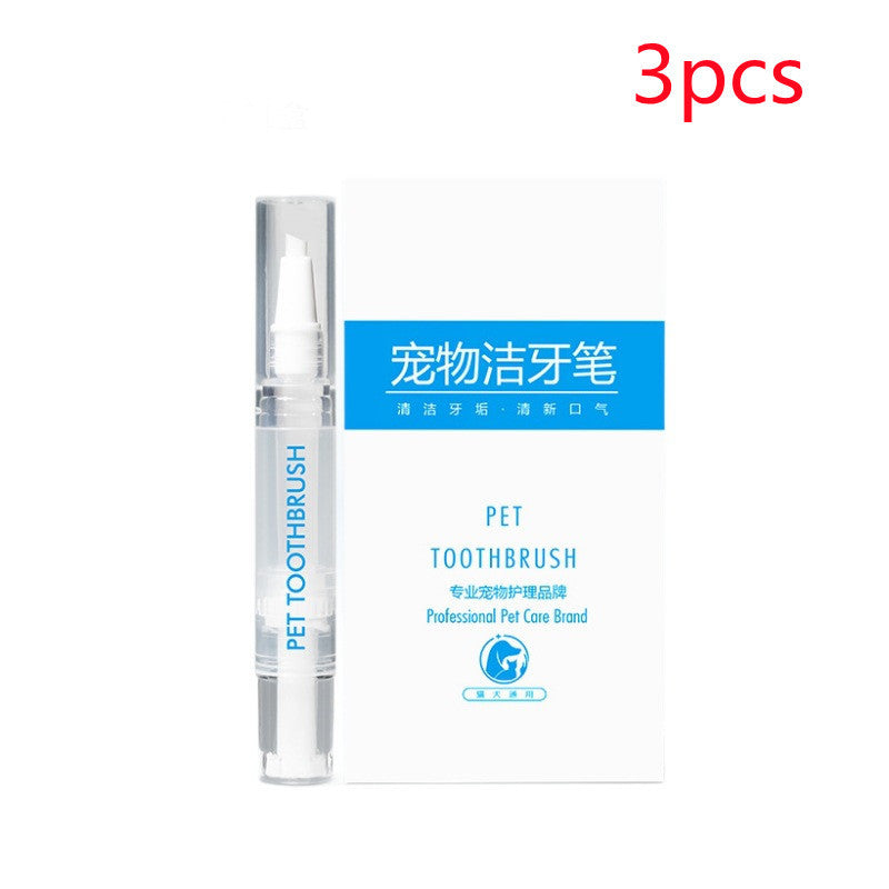 Pet Toothbrush Pen Teeth Cleaning Tools Breath Pet - 𝓢𝓱𝓸𝓹𝓵𝓮𝓬𝔂