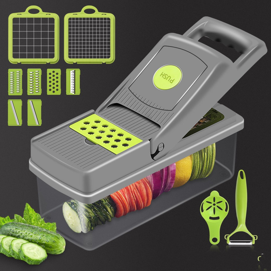 Household Kitchen Gadgets Vegetable Cutter Silk Cutter - 𝓢𝓱𝓸𝓹𝓵𝓮𝓬𝔂
