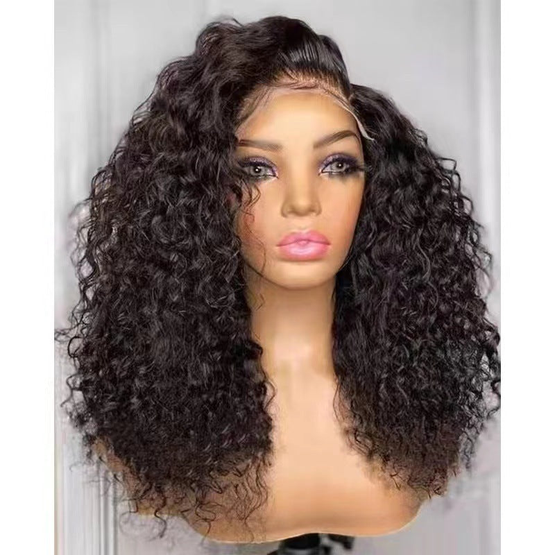 Former Lace Wig European And American Wig Female Long Curly Hair - 𝓢𝓱𝓸𝓹𝓵𝓮𝓬𝔂
