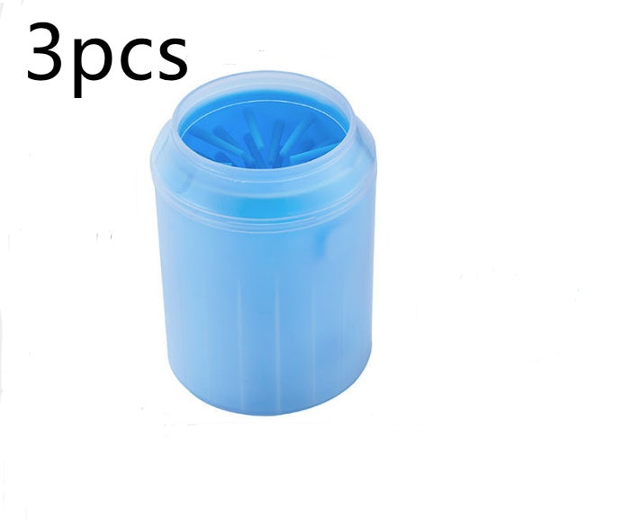 Pet Paw Cleaner Cleaning Kit Cup Soft Brush Can - 𝓢𝓱𝓸𝓹𝓵𝓮𝓬𝔂