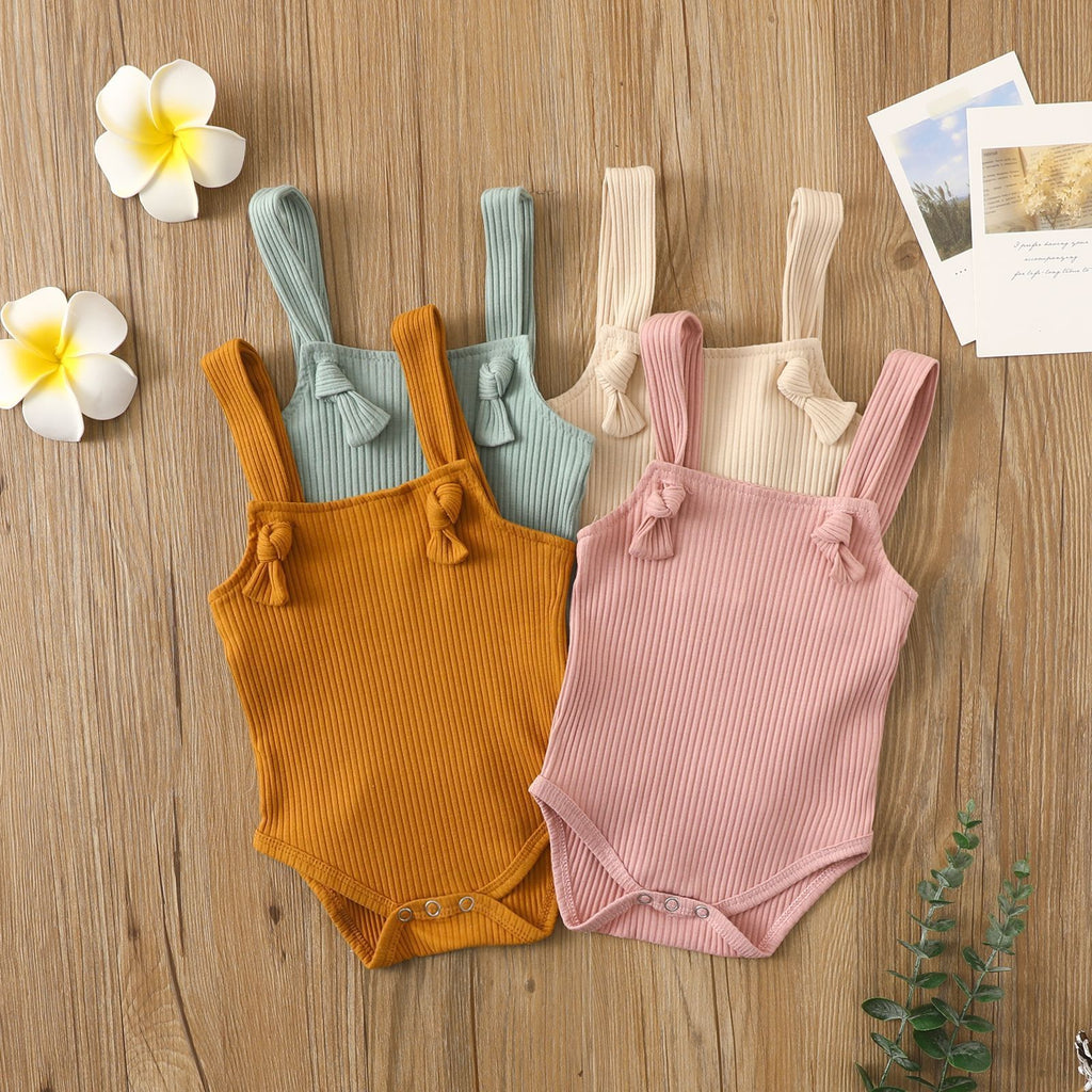 Baby Cotton Pit Strap Small Romper - 𝓢𝓱𝓸𝓹𝓵𝓮𝓬𝔂
