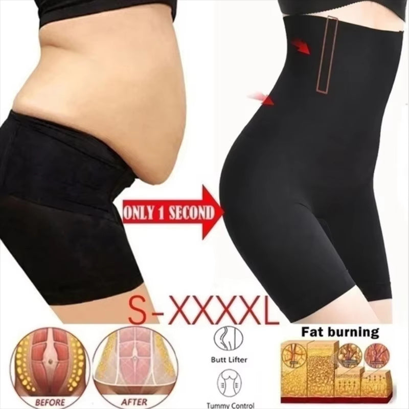 Fat Burning High Waist Underwear Shapewear Butt Lifter Seamless Women High Waist Slimming Panty Tummy Control Knickers Pant Briefs Ladies Body Shaper - 𝓢𝓱𝓸𝓹𝓵𝓮𝓬𝔂