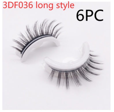 Reusable 3D Mink Lashes Natural False Eyelashes Self Adhesive Fake Glue Free Makeup Eyelash Extension Silk - 𝓢𝓱𝓸𝓹𝓵𝓮𝓬𝔂