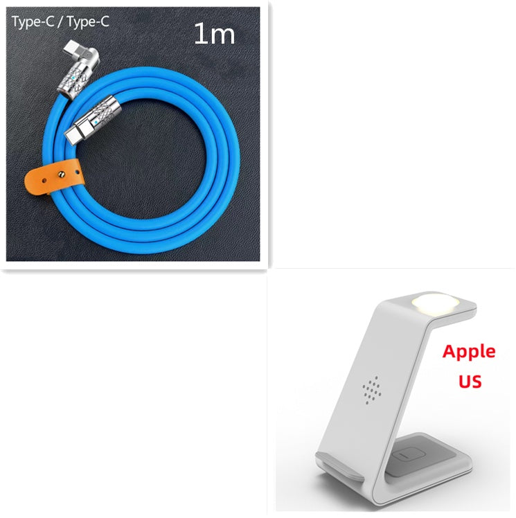 3 In 1 Fast Charging Station Wireless Charger Stand Wireless Quick Charge Dock For Phone Holder - 𝓢𝓱𝓸𝓹𝓵𝓮𝓬𝔂