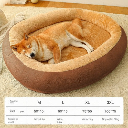 Removable And Washable Dog Bed Warm Cat Bed For Sleeping - 𝓢𝓱𝓸𝓹𝓵𝓮𝓬𝔂