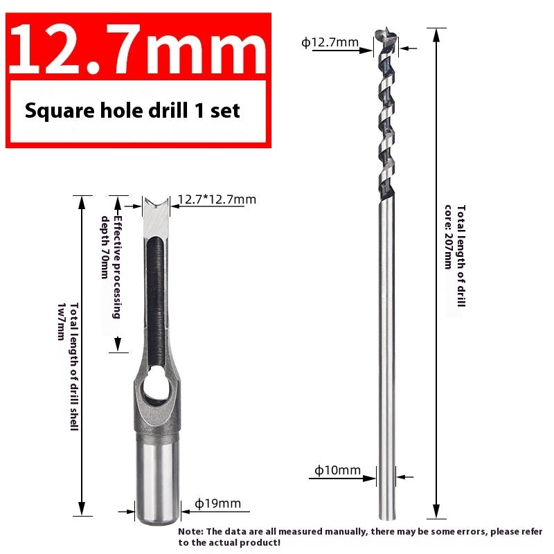 Square Hole Drill Bit Woodworking Tool Square Tapper - 𝓢𝓱𝓸𝓹𝓵𝓮𝓬𝔂