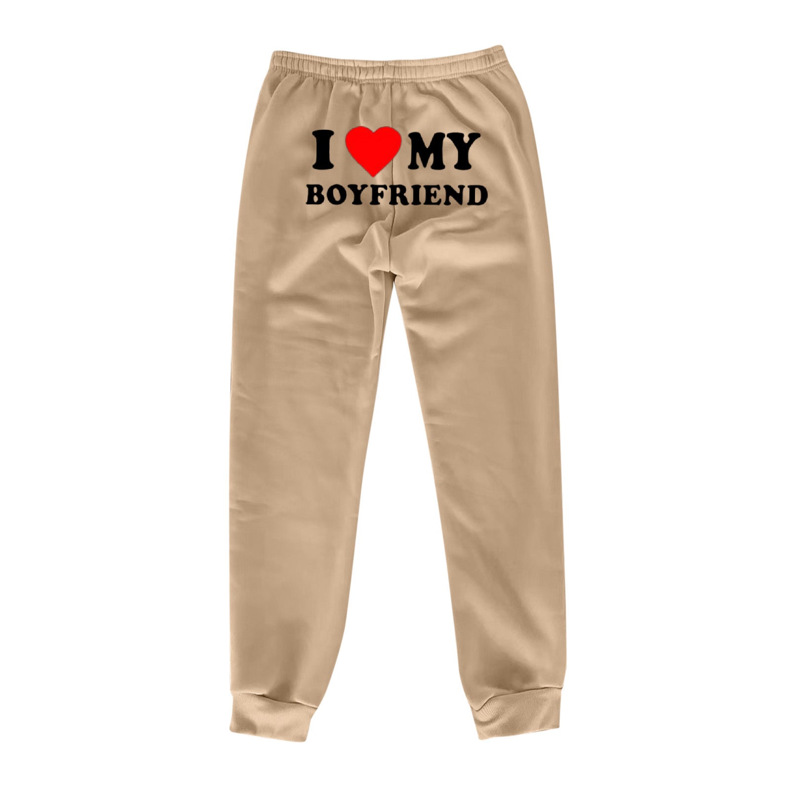 I Love MY BOYFRIEND Printed Trousers Casual Sweatpants Men And Women Sports Pants - 𝓢𝓱𝓸𝓹𝓵𝓮𝓬𝔂
