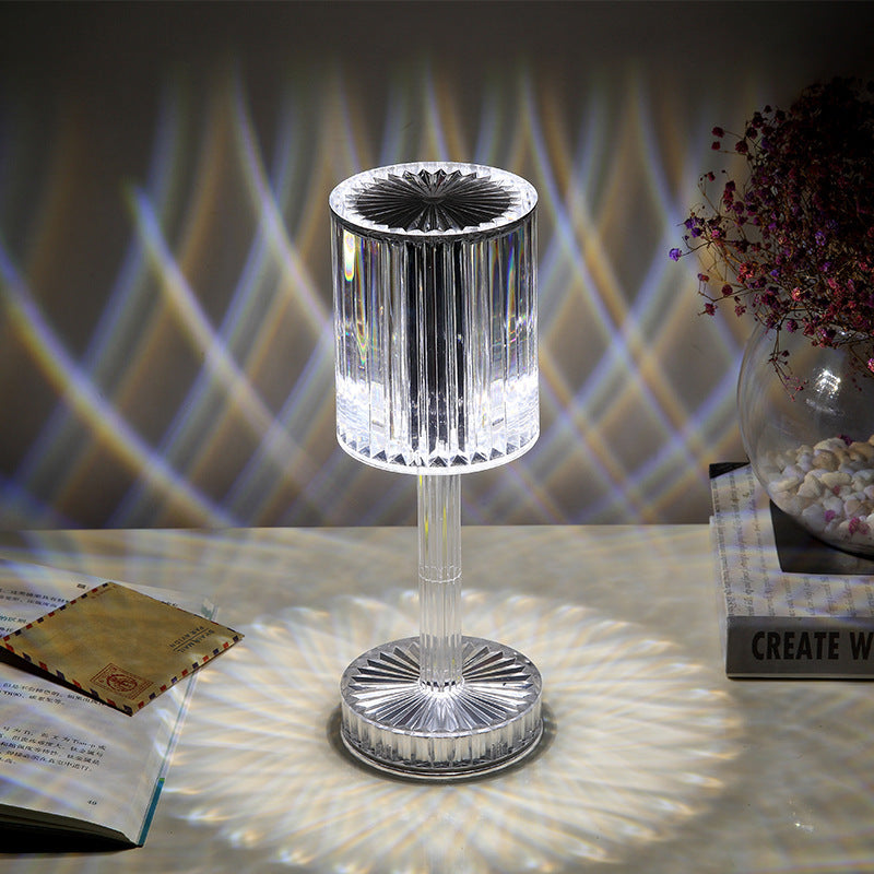 New Crystal Table Lamp Hotel Decoration Diamond Romantic Warm Led For Home Decor Romantic Gift Night Light - 𝓢𝓱𝓸𝓹𝓵𝓮𝓬𝔂