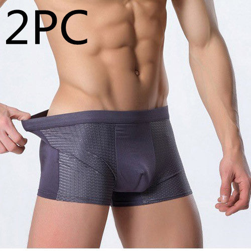 Ice silk men's underwear mesh boxer - 𝓢𝓱𝓸𝓹𝓵𝓮𝓬𝔂