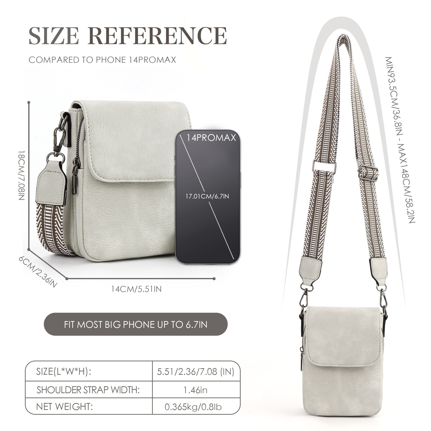 Adjustable Shoulder Strap Portable Mini Small Crossbody Bag - 𝓢𝓱𝓸𝓹𝓵𝓮𝓬𝔂