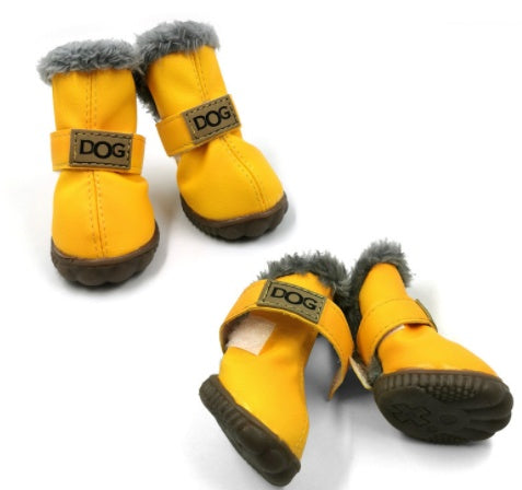 Dog Thick Snow Boots Keep Warm Teddy Autumn And Winter VIP Shoes - 𝓢𝓱𝓸𝓹𝓵𝓮𝓬𝔂