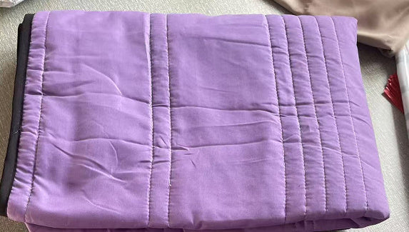 Pure Color Washed Air Conditioner Summer Cooling Thin Single Double Washable Quilt