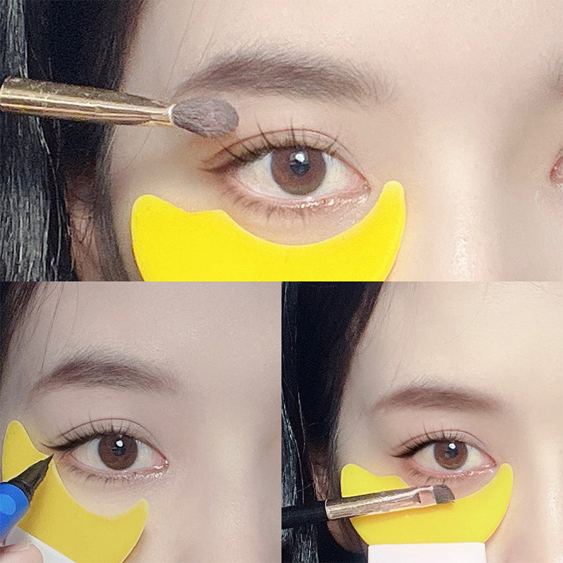 Eyelash Eyeliner Stencil Model Eye Mascara Comb Stencil Model Beginner Eye Makeup Helper Applicator Guide Card Tool Easy Wash - 𝓢𝓱𝓸𝓹𝓵𝓮𝓬𝔂