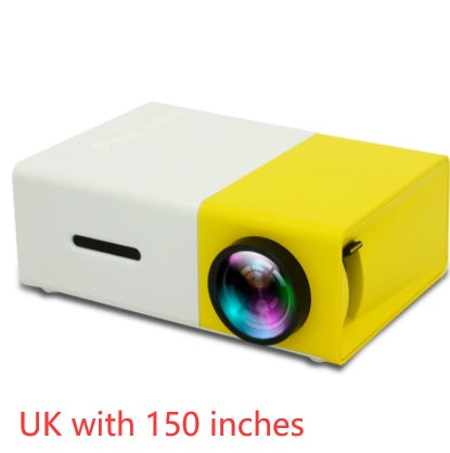 Portable Projector 3D Hd Led Home Theater Cinema HDMI-compatible Usb Audio Projector Yg300 Mini Projector - 𝓢𝓱𝓸𝓹𝓵𝓮𝓬𝔂
