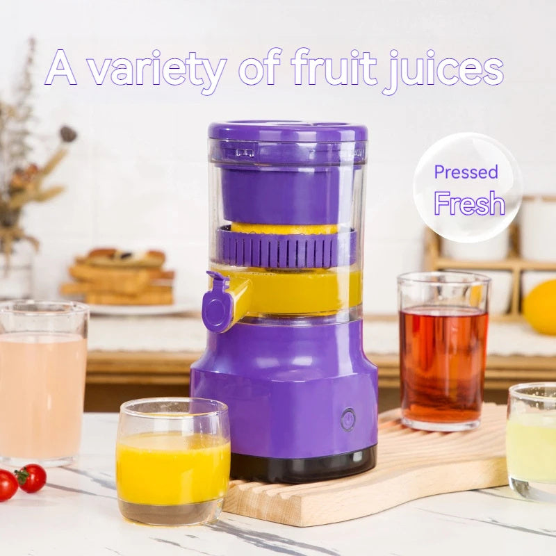 Electric Orange Juicer Lemon Juicer Squeezer Usb Rechargeable Citrus Juicer Machines Usb Rechargeable Portable Blender Kitchen Gadgets - 𝓢𝓱𝓸𝓹𝓵𝓮𝓬𝔂