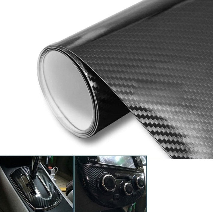 Car Styling Glossy Black 5D Carbon Fiber Vinyl film Car Wrap - 𝓢𝓱𝓸𝓹𝓵𝓮𝓬𝔂