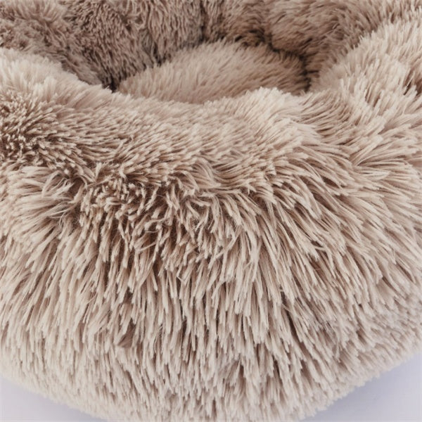 Round Long Hairy Autumn And Winter Nest Pad Cat Mattress - 𝓢𝓱𝓸𝓹𝓵𝓮𝓬𝔂