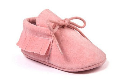 Polychromatic sanding soft bottom tassel shoe baby shoes - 𝓢𝓱𝓸𝓹𝓵𝓮𝓬𝔂