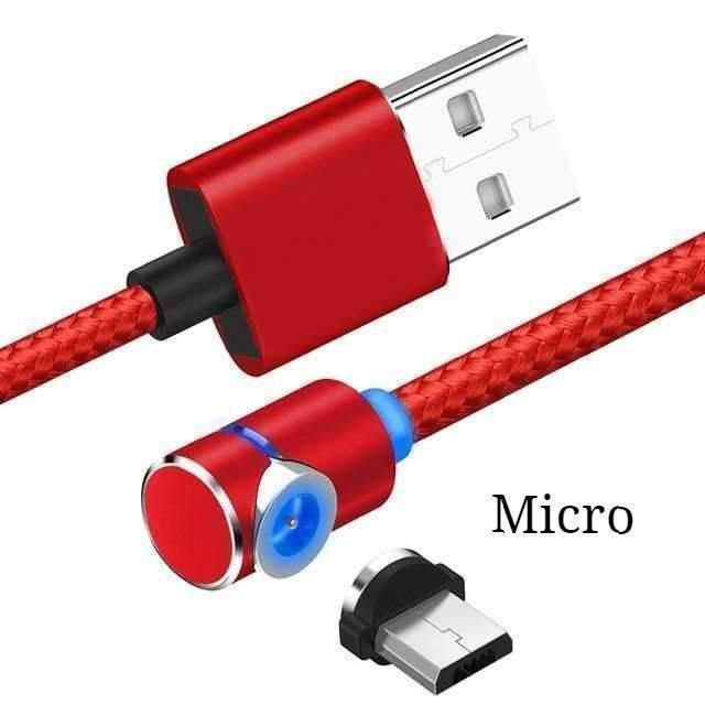 Magnetic Cable LED Magnet Charger Cable USB Cable & USB Type-C USB C - 𝓢𝓱𝓸𝓹𝓵𝓮𝓬𝔂