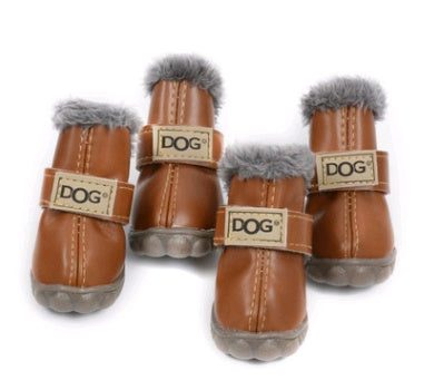 Dog Thick Snow Boots Keep Warm Teddy Autumn And Winter VIP Shoes - 𝓢𝓱𝓸𝓹𝓵𝓮𝓬𝔂