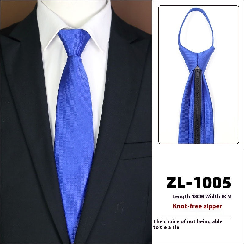 Men's Formal Wear Business Zipper Tie-free - 𝓢𝓱𝓸𝓹𝓵𝓮𝓬𝔂