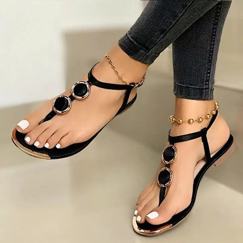 Women's Flat Sandals Summer Beach Shoes - 𝓢𝓱𝓸𝓹𝓵𝓮𝓬𝔂