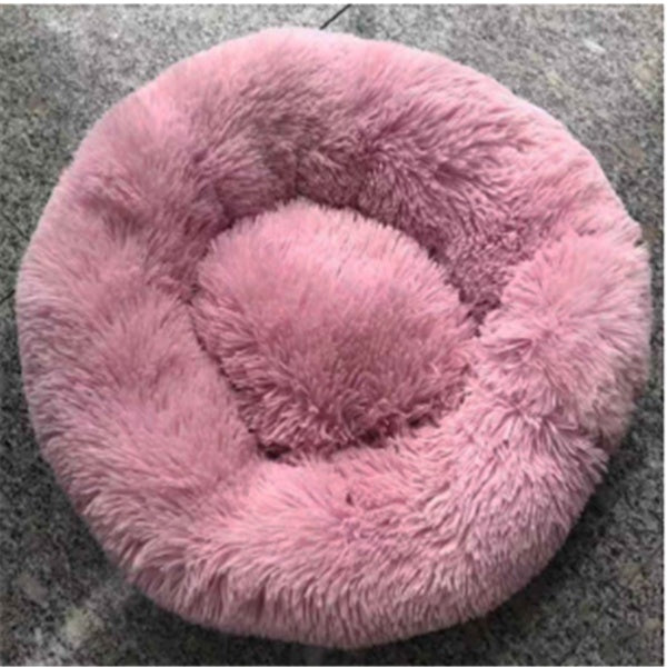 Round Long Hairy Autumn And Winter Nest Pad Cat Mattress - 𝓢𝓱𝓸𝓹𝓵𝓮𝓬𝔂