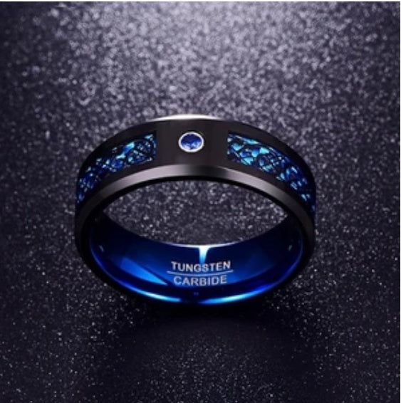 Celtic Dragon Tungsten Carbide Rings - 𝓢𝓱𝓸𝓹𝓵𝓮𝓬𝔂