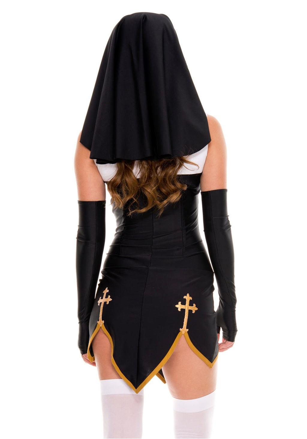 Sexy Bad Habit Nun Costume Religious Sister Fancy Dress - 𝓢𝓱𝓸𝓹𝓵𝓮𝓬𝔂