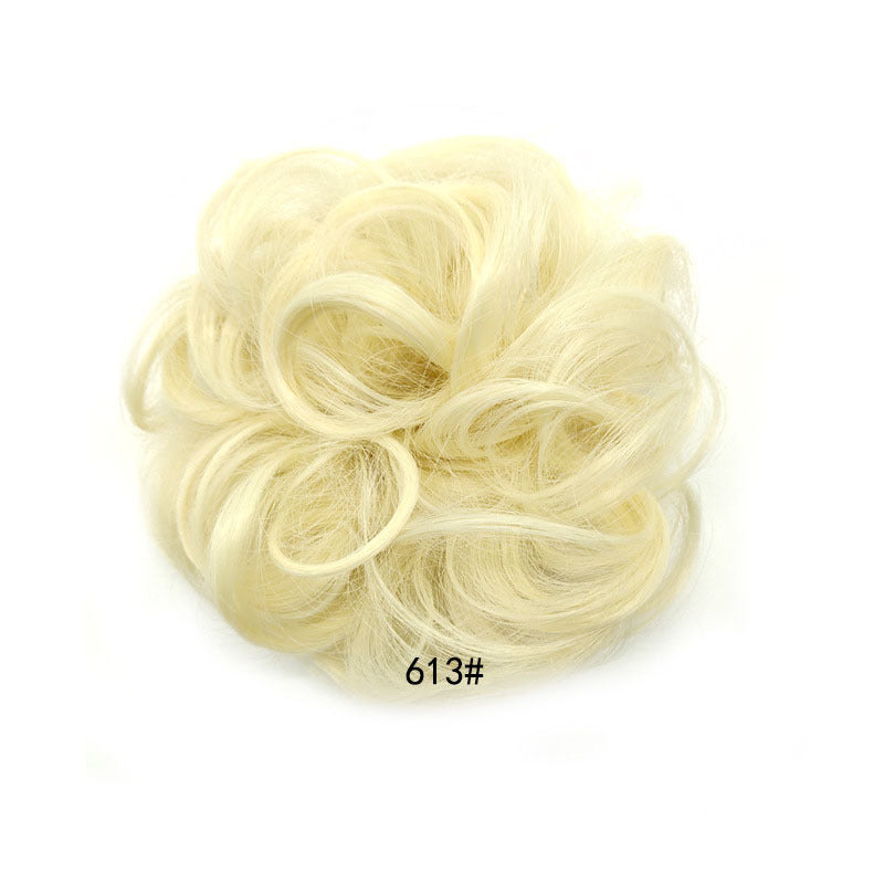 New Trendy Design Women Wavy Curly Messy Hair Bun Synthetic - 𝓢𝓱𝓸𝓹𝓵𝓮𝓬𝔂