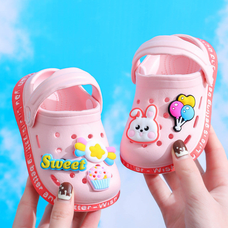Kids Cartoon Cave Hole Sandals - 𝓢𝓱𝓸𝓹𝓵𝓮𝓬𝔂