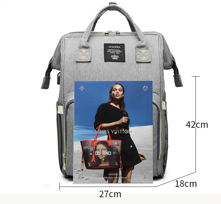 LEQUEEN Multifunctional Large Capacity Mummy Bag - 𝓢𝓱𝓸𝓹𝓵𝓮𝓬𝔂