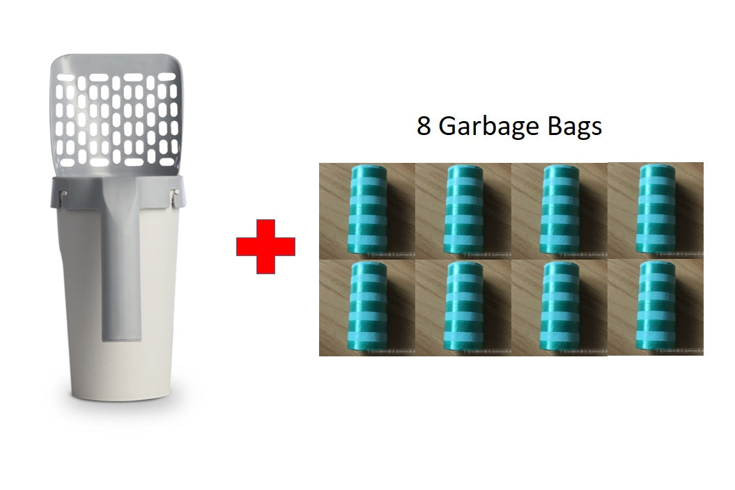 Storage Box Integrated Lazy Cat Litter Shovel Set - 𝓢𝓱𝓸𝓹𝓵𝓮𝓬𝔂