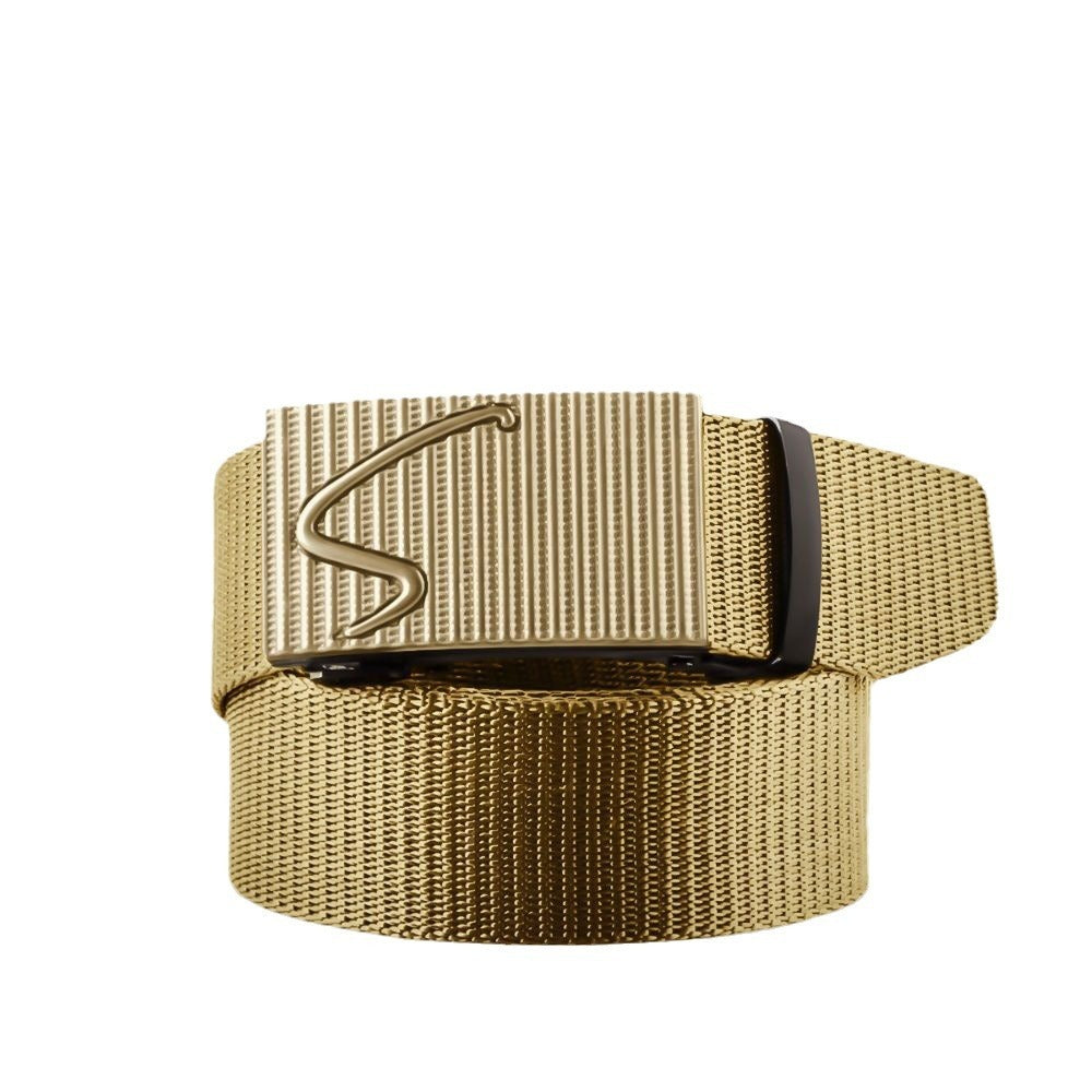Nylon Waistband Men's Automatic Buckle Outdoor Canvas Belt - 𝓢𝓱𝓸𝓹𝓵𝓮𝓬𝔂