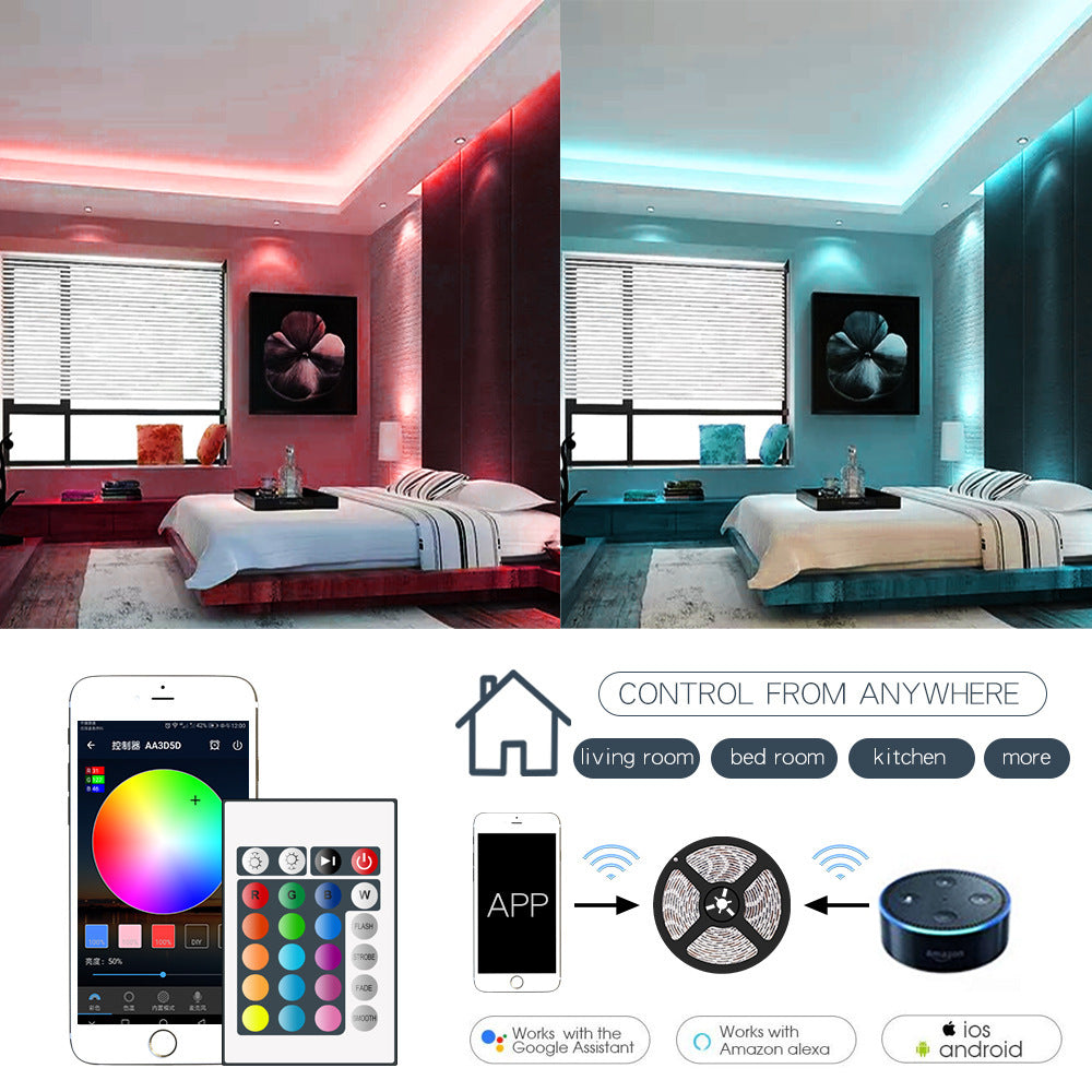 LED Strip Light RGB 5050 - 𝓢𝓱𝓸𝓹𝓵𝓮𝓬𝔂